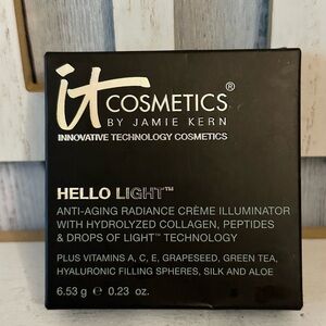 It Cosmetics Hello Light Anti-Aging Creme Luminizer Face Powder 0.23 oz. NIB